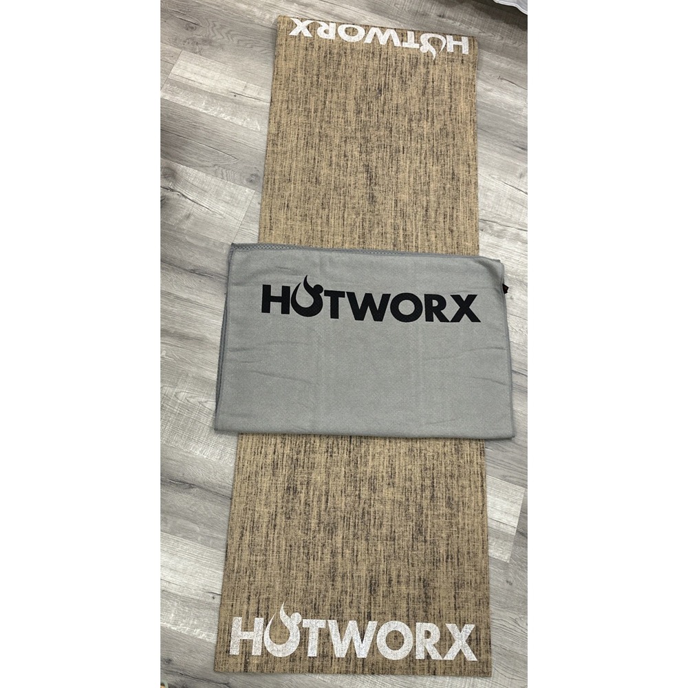 Hotworx Yoga Mat & Towel Bundle